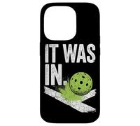 Carcasa para iPhone 14 Pro Atlético Angustiado Estaba en una Disputa por Llamada de Pickleball Line
