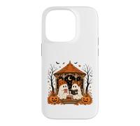 Carcasa para iPhone 14 Pro Autumn Ghosts, acogedora Lectura, Temporada Espeluznante