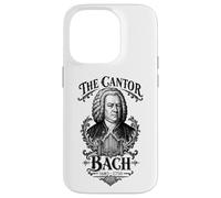 Carcasa para iPhone 14 Pro Bach The Cantor Retrato Barroco Pipe Órgano Música clásica