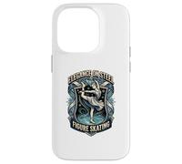 Carcasa para iPhone 14 Pro Bailando sobre Hielo Patinaje artístico Elegancia de Acero
