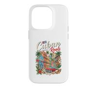 Carcasa para iPhone 14 Pro Bandera Cubana Herencia de Cuba Orgullo Latino