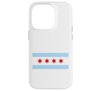 Carcasa para iPhone 14 Pro Bandera de Chicago Home Love Family Hombres Mujeres Niños Jóvenes