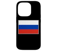 Carcasa para iPhone 14 Pro Bandera DE Rusia Colores RUSOS Banner Escudo de Armas