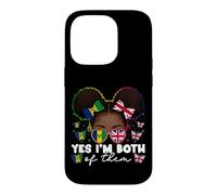 Carcasa para iPhone 14 Pro Bandera de San Vicente británica y vicenciana británica para niñas