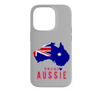 Carcasa para iPhone 14 Pro Bandera patriótica de Australia para Hombres, Mujeres y niños, Orgulloso Australiano