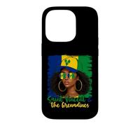 Carcasa para iPhone 14 Pro Bandera Vicenciana Niña San Vicente y Las Granadinas Mujer