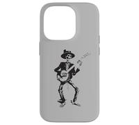 Carcasa para iPhone 14 Pro Banjo Dancing Skeleton Bluegrass Music Festival