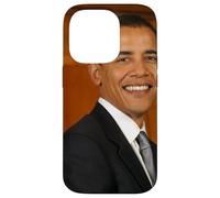 Carcasa para iPhone 14 Pro Barack Obama Foto 44º Presidente POTUS Patriótica Demócrata