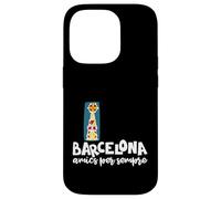 Carcasa para iPhone 14 Pro Barcelona Amics per Sempre Catalán Gaudí