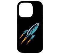 Carcasa para iPhone 14 Pro Barco Espacial Kitsch Vintage