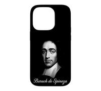 Carcasa para iPhone 14 Pro Baruch de Spinoza Filosofía Racionalista Retrato