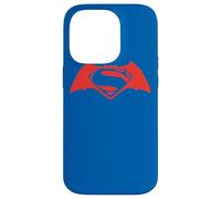 Carcasa para iPhone 14 Pro Batman v Superman Simple Red Logo