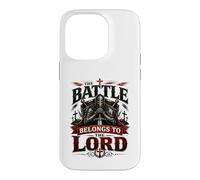 Carcasa para iPhone 14 Pro Battle Belongs To The Lord Christian Warrior Armor of God