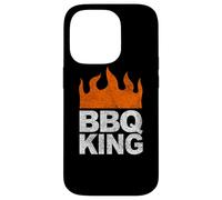 Carcasa para iPhone 14 Pro BBQ King Barbacoa Parrilla Ahumado Patio Trasero Cocina Patio Trasero