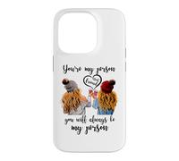 Carcasa para iPhone 14 Pro Best Friend You Are My Person You Will Always Be My Personson