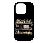 Carcasa para iPhone 14 Pro Biblioteca de poción de Bruja, Espeluznante, Halloween, brujería