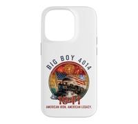 Carcasa para iPhone 14 Pro Big Boy 4014 Locomotora de Vapor Vintage Americano
