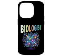 Carcasa para iPhone 14 Pro BIÓLOGO Científico Biología Ciencia Amante Ciencias Naturales