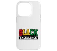 Carcasa para iPhone 14 Pro Black Excellence Empowerment Colores panafricanos