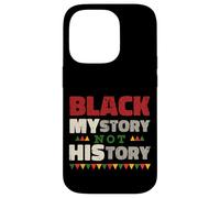 Carcasa para iPhone 14 Pro Black MYstory Not History Black History Month