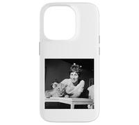 Carcasa para iPhone 14 Pro Blue Peter Valarie Singleton con Cachorro En Zoo 1968