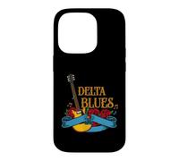 Carcasa para iPhone 14 Pro Blues Guitarrista y Fan de la música Rock o Delta Blues