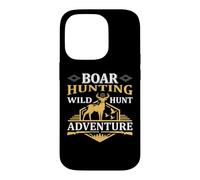 Carcasa para iPhone 14 Pro Boar Hunting Wild Hunt Adventure Hunter Life Nature Lover