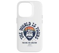 Carcasa para iPhone 14 Pro Bob Ross The World Is Yours