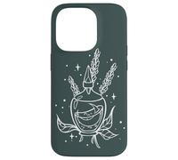 Carcasa para iPhone 14 Pro Botella de poción de Bruja en el Interior de la Luna