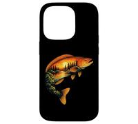 Carcasa para iPhone 14 Pro Bowfin Pesca Peces de Acuario Cazón Paisaje Natur