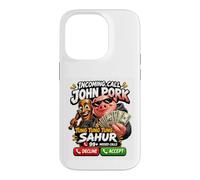 Carcasa para iPhone 14 Pro Brainrot Calling Funny Viral Meme Humor Design Entrante