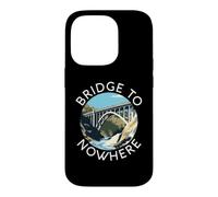 Carcasa para iPhone 14 Pro Bridge To Nowhere California Los Ángeles Bosque Senderismo Retro