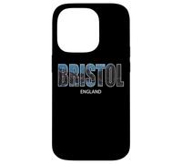 Carcasa para iPhone 14 Pro Bristol Prefectura Bristol UK City England Vintage Design
