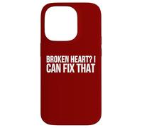 Carcasa para iPhone 14 Pro Broken Heart Fix Divertido Cirujano Relación Humor