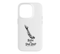 Carcasa para iPhone 14 Pro Bucear O Morir Apnea Apnea Atletas Buceo Born to Deep Dive