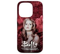 Carcasa para iPhone 14 Pro Buffy with Stake Portrait Red Gothic Background TV Show