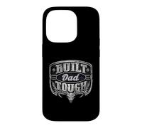Carcasa para iPhone 14 Pro Built Dad Tough American Funny 4th of July