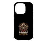 Carcasa para iPhone 14 Pro Burn Bright Bow Never Norse Dragon Viking Runes