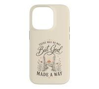 Carcasa para iPhone 14 Pro But God Made A Way Christian Faith - Cita inspiradora