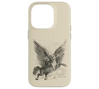 Carcasa para iPhone 14 Pro Caacrinolaas Un Perro Demonio con alas de Griffin