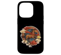 Carcasa para iPhone 14 Pro Caballo del Zodiaco Chino Lunar