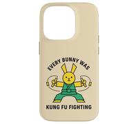 Carcasa para iPhone 14 Pro Cada Conejito era Kung Fu luchando contra el Karate Rabbit