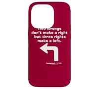 Carcasa para iPhone 14 Pro Caddyshack Two Wrongs Don't Make a Right
