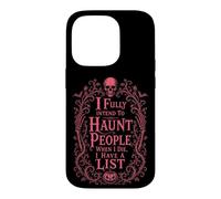 Carcasa para iPhone 14 Pro Calavera Sarcástica Asustar Personas Dark Humor Halloween