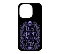 Carcasa para iPhone 14 Pro Calavera Sarcástica Asustar Personas Dark Humor Halloween