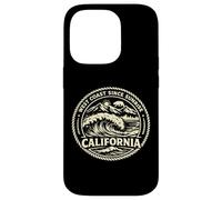 Carcasa para iPhone 14 Pro California Surf Oso Retro Vintage West Coast Since Sunrise