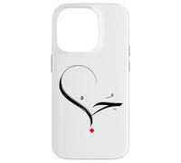 Carcasa para iPhone 14 Pro Caligrafía árabe Hubb Love Art Eid
