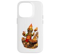 Carcasa para iPhone 14 Pro Camisa Tiki Man King of The Grill - Funny Island BBQ Tiki Art