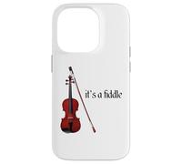 Carcasa para iPhone 14 Pro Camisa Violín Fiddle It's a Fiddle