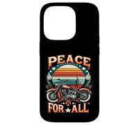 Carcasa para iPhone 14 Pro Camiseta Peace to All Ride for Unity & Brotherhood Freedom